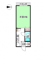 コーポサンシャイン　204　間取り(間取)