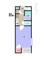 SUN PIA　305　間取り(間取)