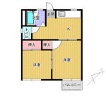 ブルーハイツ　202　間取り(間取)