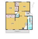 けやき　101　間取り(間取)