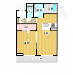 ベルフルール　202　間取り(間取)