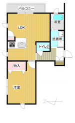 プレジデント　タカラ　203　間取り(間取)