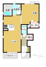 グランヒルズ　101　間取り(間取)
