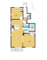 ルミエール・ヴェールA　102　間取り(間取)