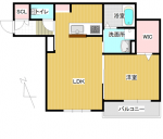プロヌーブ緑ヶ丘　103　間取り(間取)