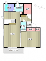 マーブルスカイ2 202 間取り(間取) マーブルスカイ2 202 間取り(間取)