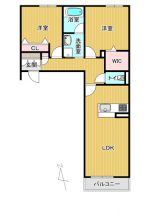カーサ・ヴェルドール　101　間取り(間取)