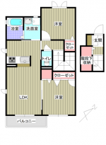 アーバンヒルズ　201　間取り(間取)