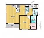 シャーメゾン　passo　103　間取り(間取)