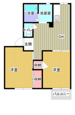 グリーンメゾン 203 間取り(間取) グリーンメゾン 203 間取り(間取)