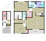 それいゆ2 201 間取り(間取) それいゆ2 201 間取り(間取)