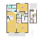 ヴィラ聖佳 202 間取り(間取) ヴィラ聖佳 202 間取り(間取)