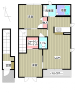 グリュック　タカラ3　202　間取り(間取)