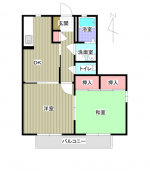 ファミールプラザ5エルスール　201　間取り(間取)
