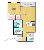 シャーメゾン　リヴィエール　103　間取り(間取)
