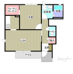 ブランシェ広峯　101　間取り(間取)