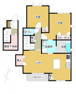サニーホーム和　201　間取り(間取)