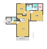 シャーメゾン英和 201 間取り(間取) シャーメゾン英和 201 間取り(間取)