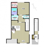 カーサ・ドマーニ　203　間取り(間取)
