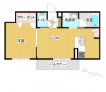 メゾン　ド　ベル　302　間取り(間取)