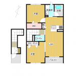 シャーメゾンHANATA　202　間取り(間取)