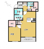 プエンテ　サツキ　102　間取り(間取)