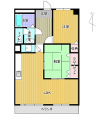 レジデンスアダチ　103　間取り(間取)