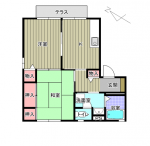 ストーク1　102　間取り(間取)