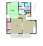 メゾンソレーユ2　203　間取り(間取)