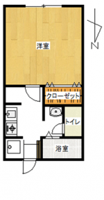 グリーンヒルズ朝暉5番館　102　間取り(間取)