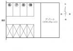 昭和新町芦田駐車場　区画図
