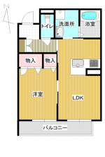 ガーデンスクエア弐番館　302　間取り(間取)