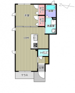 シャーメゾン芝桜 101 間取り(間取) シャーメゾン芝桜 101 間取り(間取)