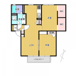 グランドゥール輝 202 間取り(間取) グランドゥール輝 202 間取り(間取)