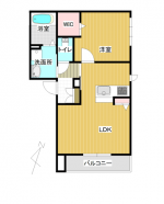 シャーメゾン翠石館　102　間取り(間取)