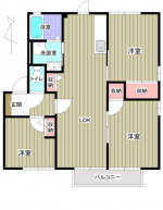 エストヴィル1　202　間取り(間取)