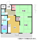 マンション梨花　202　間取り(間取)