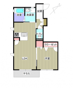 アーバンヒルズ　101　間取り(間取)