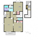 ウィンドコート　203　間取り(間取)