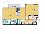 シャーメゾン　草木　202　間取り(間取)