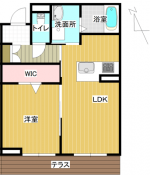 ベルフルール　102　間取り(間取)