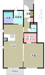 サンラルジュ　北館　103　間取り(間取)