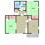 平和台ハイツ1 102 間取り(間取) 平和台ハイツ1 102 間取り(間取)